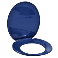 Asiento Inodoro Redondo Azul Clasico American Standard