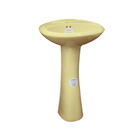 Lavatorio Olympus O2 Con Pedestal Bone American Standard