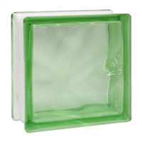 Vidrio Bloque 1908 Cloudlike Verde