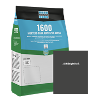 Fragua Wall Grout 1622 Midnight Black 1.8Kg Laticrete