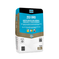 Mortero Multiproposito 253 Oro Gris 20 Kg Laticrete