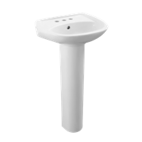 Lavatorio Colony Con Pedestal Blanco American Standard