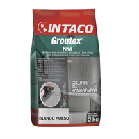Fragua Groutex Blanco Hueso Sin Arena 2 Kg Intaco