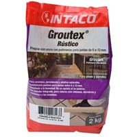 Fragua Groutex Caramelo Con Arena 2 Kg Intaco
