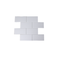 Malla Mosaico Sub-Way Blanca 30 X 30 cm