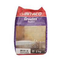 Fragua Groutex Rustico Beige Con Arena 2 Kg Intaco