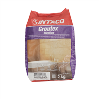 Fragua Groutex Rustico Plata Con Arena 2 Kg Intaco