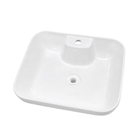 Lavatorio Bowl Cuadrado Blanc
