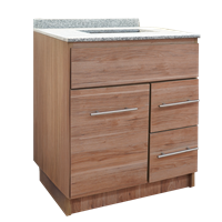 Mueble Lavatorio 1 Puerta 2 Gaveta Caramel