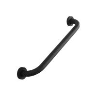 Barra Seguridad Baño Negro Mate 24" 32 mm Kenneth