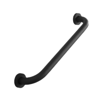 Barra Seguridad Baño Negro Mate 32" 32 mm Kenneth