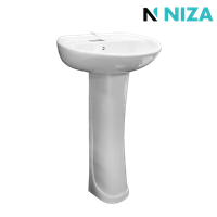 Lavatorio con Pedestal Blanco STP-106 Niza
