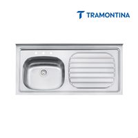Fregadero Sobreponer Tanque Izq 100 x 50 cm Filo Tramontina