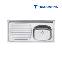 Fregadero Sobreponer Tanque Derecho 100x50cm Filo Tramontina