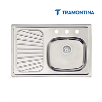 Fregadero Empotrar Tanque Derecho 80x52 cm Beta Tramontina