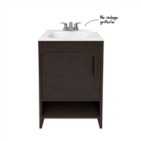 Mueble Lavatorio Aluvia Esencial 45 Wengue Corona