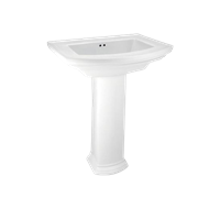 Lavatorio con Pedestal Provence II Blanco American Standard