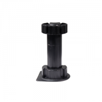 Pata Niveladora Negra 10 cm 4 unidades