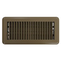 Rejilla Piso Marron 4" x 10"