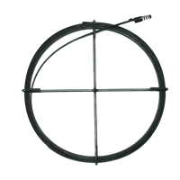 Sonda Destaquear Cañeria Plana Negra 1/4" x 25 Ft