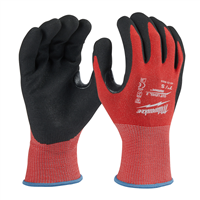 Guante Anticorte Nitrilo Grado 2 Talla S Milwaukee