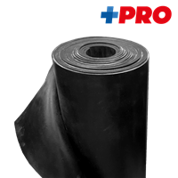 Alfombra Hule Lisa Negra Mate 1.25 x Metro + Pro