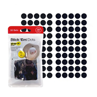 Adhesivo Pegajoso 0.75" Pack Stieck Em 50 Unidades