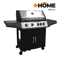 Parrilla Gas 5 Quemaderos con Termometro + Home Grill