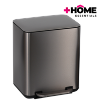 Basurero Rectangular con Pedal Metal 20 L + Home Essentials