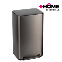 Basurero Rectangular con Pedal Metal 30 L + Home Essentials