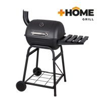 Parrilla Carbon con Ruedas Negra + Home Grill