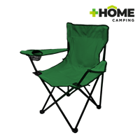Silla Camping Poliester Verde + Home Camping
