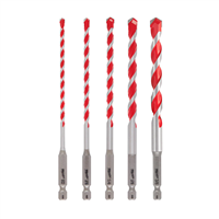 Broca Concreto 5 Piezas Milwaukee