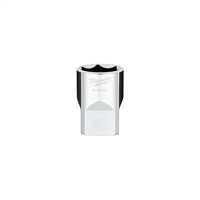 Cubo 20 mm 1/2" 6 Posiciones Milwaukee