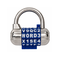 Candado Combinacion Letras Numeros Masterlock