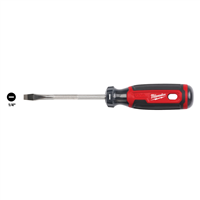 Desatornillador Plano 1/4 x 4" Milwaukee
