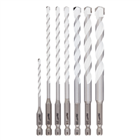 Broca Carburo Multimaterial 7 Piezas Milwaukee
