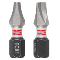 Puntas Shockwave Impacto 1" Ecx 1 y Ecx 2 Milwaukee