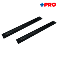 Riel Gaveta Telescopico Negro 14" Cierre Lento + Pro