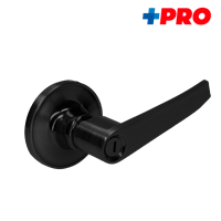 Cerradura Manija Recta sin Llave Negro +Pro