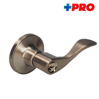 Cerradura Manija Curva con Llave Bronce +Pro