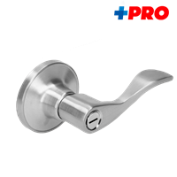Cerradura Manija Curva sin Llave Satin +Pro
