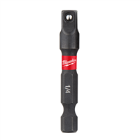 Adaptador Cubo 1/4" Shockwave Milwaukee