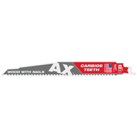 Hoja Sierra Carburo Sawzall 9" 5 Tpi Milwaukee