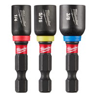 Cubo Magnetico Shockwave 3 Piezas Milwaukee