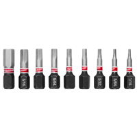 Punta Impacto Hexagonal 1" 9 Unidades Milwaukee