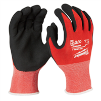 Guante Anticorte Nitrilo Grado 1 Talla L Milwaukee