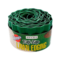 Borde Cesped Plastico 4" Rollo 6 m