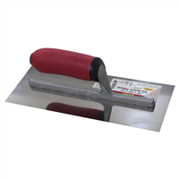 Llaneta Lisa Acero Inoxidable 11 x 4 1/2" Mango Rojo