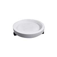 Base Plastica Maceta Con Rueda Blanco 27.94 cm